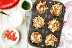 Idaho® Potato Muffins With Smoked Salmon, Chives and Sour Cream