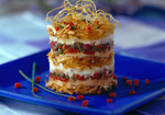 Greek Idaho® Potato Stack with Salmon