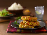 Southwest Corn and Idaho® Potato Cakes