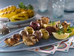 Idaho® Potato and Chicken Skewers