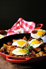 Portuguese Idaho® Potato and Chorizo Skillet 