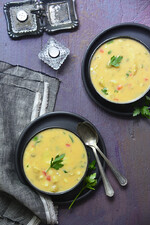 Smoky Idaho® Fingerling Potato and Cheddar Chowder