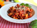 Roasted Potatoes and Vegetables with Pasta