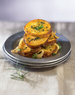 Mediterranean Herb and Pesto Roasted Potatoes