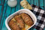 Hasselback Idaho® Potatoes Gratin