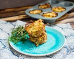 Spiralized Idaho® Potato and Fennel Kugel  