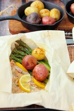  Salmon and Idaho® Potato “Hobos” in Parchment 