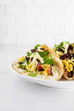 Mashed Potato Breakfast Tacos