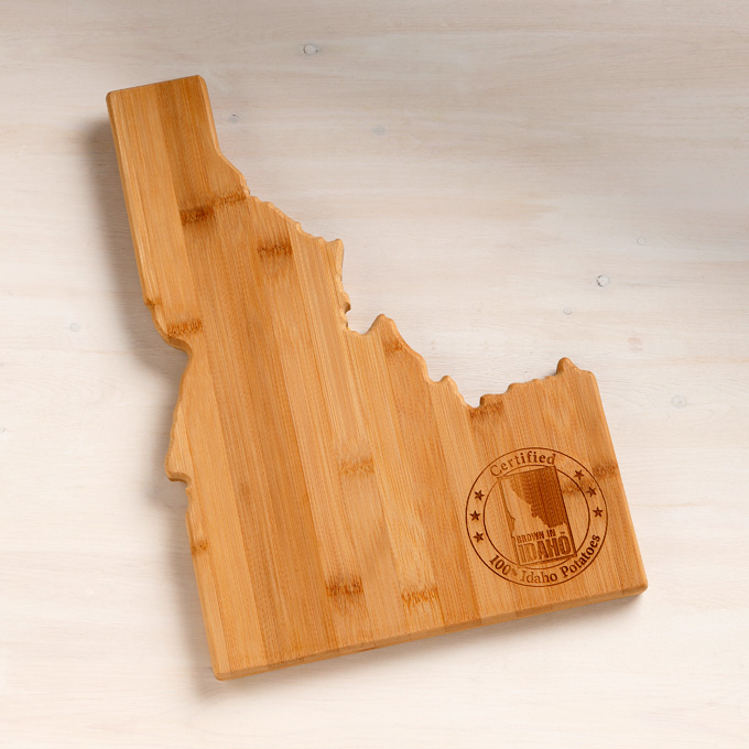 State Shaped Charcuterie Board