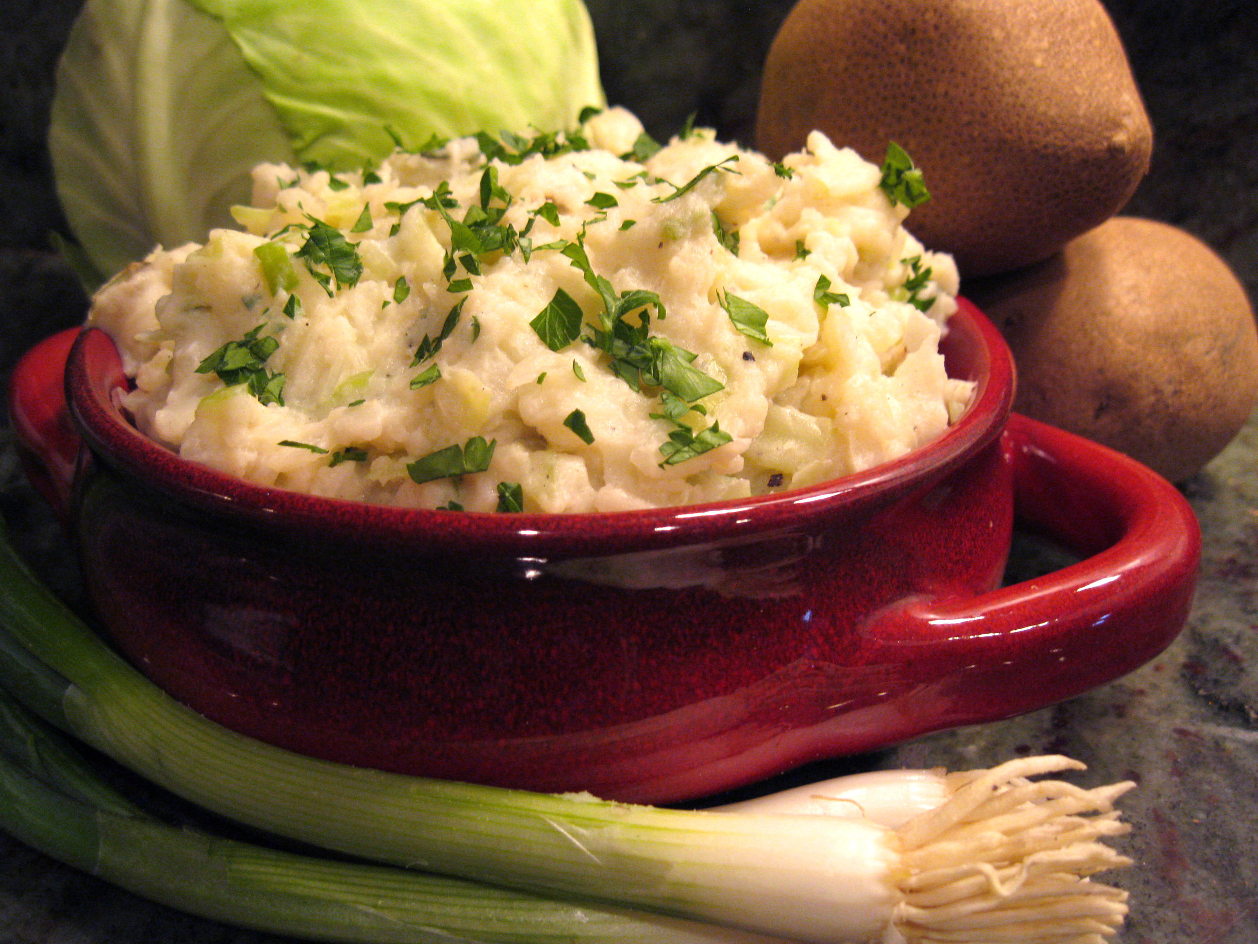 Irish Colcannon With Spring Onions And Leeks Idaho Potato Commission