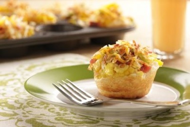 The winning recipe, Stephen Gansner's Idaho® Potato Cheesy Biscuit Scramble, is loaded with nutritious ingredients to get students fueled up for the day!