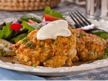 Howard Rosenthal at the Mr. Food Test Kitchen remarked, “the combo of the [Idaho® potato flakes]  and the crab really sets these apart.” Be the judge and try out the winning recipe today: http://www.mrfood.com/Shellfish/Idaho-Potato-Crab-Cakes/